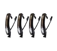 Maniglia Esterna Porta 4PCS Sensore Intelligente Maniglia Esterna Della Porta 4L0837205A 4L0837205B 4L0837207A Adatto Per Q7 2007-2015(4Pcs New Black)