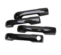 Maniglia Esterna Porta Anteriore 1 Set Car Esterno Anteriore Posteriore Sinistra Destra Copertura Maniglia Porta Cornice Rivestimento Per Toyota Per Tundra 2022 ABS Nero