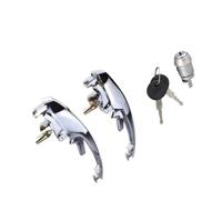 Maniglia Esterna Porta Auto Compatibile Con Type-1 Karman Ghia Per Beetle Bug 1968-1979 Maniglie Per Porta Sinistra E Destra Due Chiavi 1H0905855 113898205M 113837205M