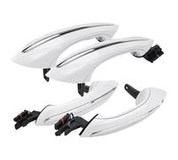 Maniglia Esterna Porta Destra F07 F10 F11 F12 F13 F01 51217231931 Maniglia Esterna Della Portiera, 4 Pezzi, Bianca, Set Keyless Go Esterno Per BMW Per Serie 5 E 7(4pcs Door Handle)