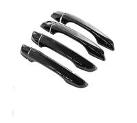 Maniglia Esterna Porta Per Peugeot 2008 MK2 P24 2020 2021 2022 2023 Auto Copertura Maniglia Della Porta Trim Sticker Styling Antiruggine Set Parti Esterne(Metallic Blcak 4pcs)