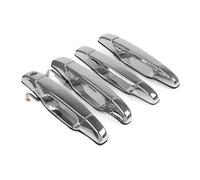 Maniglia Esterna Portiera Auto Per Chevy Per Silverado Per Avalanche 2007 2008-2014 4PCS Auto Esterno Cromato Maniglia Porta Anteriore Posteriore Ricambio Maniglia Esterna Automobile