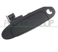 Maniglia Esterna Anteriore Sinistra Nero/liscia Per Toyota Yaris Dal 1999 Al 200