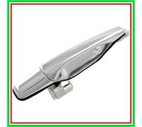 Maniglia Esterna Posteriore Sinistra Cromata Per Mitsubishi Lancer Dal 2002 Al 2