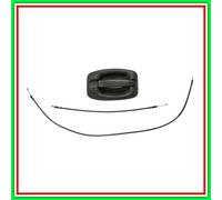 Prasco Maniglia esterna posteriore FT9308141 per Citroën Jumper 2006-2014 Destra/Sinistra Nera
