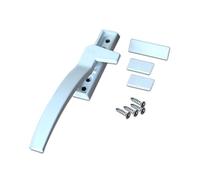 Maniglia Finestra Acciaio plastico Addensato Push Open e Wndow Sette Caratteri Hardware for Finestra in Lega di Zinco Maniglia for Porta Chiusura con Fibbia Maniglie per Finestre(Right 1pcs)