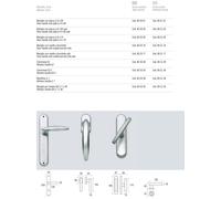 MANIGLIA FINESTRA - BALCONE DK MOD SIRIUS SICMA CROMO LUCIDO,85CL35,CREMONESE