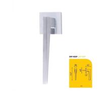 Maniglia finestra serie VENEZIA design squadrato slanciato