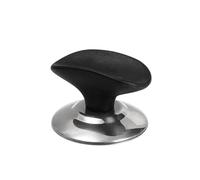 Maniglia for coperchio in acciaio inox, pomelli in vetro, coperchio di fissaggio universale, accessori for pentole(6pcs)