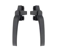 Maniglia for finestra in lega di alluminio tipo 38 for a battente universale for trazione laterale sinistra destra Leva(Bark Grey)