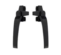 Maniglia for finestra in lega di alluminio tipo 38 for a battente universale for trazione laterale sinistra destra Leva(Black)