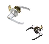 Maniglia for porta a leva Serratura for cancello Ingresso in lega di zinco Passaggio for porte anteriori interne Ingresso Serrature con chiave Articoli for la casa for camera da letto(3-5)