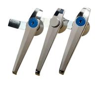 Maniglia for porta 'armadio elettrico for esterni resistente - Maniglia in lega di zinco resistente all'acqua, 1 pezzo(Spring button)