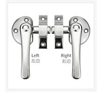 Maniglia for porta chiusa rotante in acciaio inossidabile 304 Attrezzatura for automazione Maniglia in acciaio inossidabile Armadio a vapore Porta della cucina commerciale 1 pz(Stainless steel,Right)