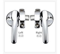 Maniglia for porta chiusa rotante in acciaio inossidabile 304 Attrezzatura for automazione Maniglia in acciaio inossidabile Armadio a vapore Porta della cucina commerciale 1 pz(Kirsite,Left)