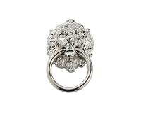Maniglia for porta dell'armadio antica cinese spazzolata da 4 pezzi, for ferramenta di miglioramento della casa(Silver)
