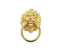 Maniglia for porta dell'armadio antica cinese spazzolata da 4 pezzi, for ferramenta di miglioramento della casa(Gold)