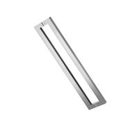 Maniglia For Porta, Dispositivo Push-pull Semplice, Presa Comoda, Maniglia In Vetro Acciaio Inossidabile, Armadietti Da Camera Letto E Negozio(Color2,Hole Spacing-562mm)