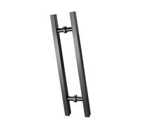 Maniglia For Porta Doccia,maniglia For Porta In Tubo Quadrato In Acciaio Inossidabile,spaziatura Dei Fori Regolabile,for Accessori Porte Scorrevoli Doccia(Color 5,Hole spacing 90cm)