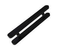 Maniglia For Porta Doccia, Maniglie In Legno, Corrimano For Porte In Vetro, Adatta For Ufficio, Cabina Doccia, Negozio, Club(Color 2,Hole Spacing 400mm)