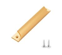 Maniglia for porta in lega di alluminio da 90/120 mm, fori di punzonatura push-pull, ferramenta for finestre scorrevoli a battente esposte(Gold-120mm)