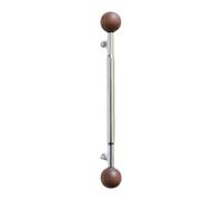 Maniglia for porta in ottone, retro, for armadio, cassetto, creativo, interno ed esterno, leva for porta lunga, punzone argentato, installazione(XL)