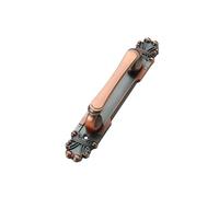 Maniglia For Porta Scorrevole Push-pull In Legno Antico Europeo A Vista For Mobili, Armadi, Cassetti, Guardaroba, Ferramenta(Red bronze 215MM)