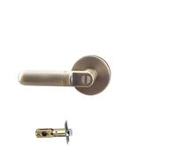 Maniglia for porta senza chiave for uso domestico Maniglie for porte interne for porte interne Serratura antifurto Camera da letto Sicurezza domestica in legno(Bronze -Keyless)