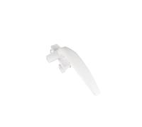 Maniglia for porte e finestre scorrevoli in lega di alluminio Maniglia for finestre Serratura vecchio stile Maniglia a sette parole Accessori for ferramenta(White)