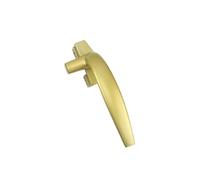 Maniglia for porte e finestre scorrevoli in lega di alluminio Maniglia for finestre Serratura vecchio stile Maniglia a sette parole Accessori for ferramenta(Golden)