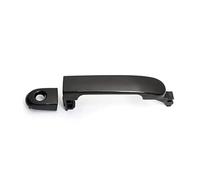Maniglia for portiera compatibile con i modelli Nissan Versa dal 2007 al 2012, caratterizzata da un'elegante finitura nera e da un sistema di bloccaggio sicuro.(Black)