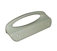 Maniglia frigo bianca lunga 189mm, interasse fori 130mm 2061766024 ZOPPAS ZANUSSI ELECTROLUX 2061766024, 2061766008, 206