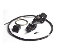 Maniglia girevole con cavo e clickbox Shimano sl-3s35 nexus revoshift 3v Noir