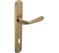 Maniglia Goccia Ottone Placca Foro Patent Q8 Int 90 mm 2 Pezzi