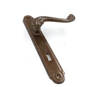 MANIGLIA GPB BAROCCO PL8X70 IN OTTONE BRUNITO OPACO - Ferrero Ferramenta