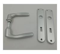 MANIGLIA GPB GABRY PLACCA 8X90 ALLUMINIO ARGENTO