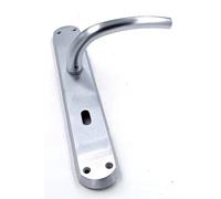 MANIGLIA GPB MILENA PLACCA 8X70 CROMO SATINATO - Ferrero Ferramenta