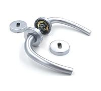 MANIGLIA GPB MILENA RB8 CROMO SATINATO - Ferrero Ferramenta