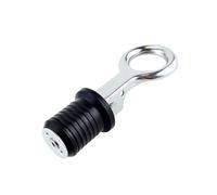 Maniglia In Acciaio Inossidabile Marino 304 In Gomma For Scarico A Scatto Stretto Stile Flip Scafo Sentina Specchio Di Poppa Diga Accessori For Barche(For 19mm Hole)