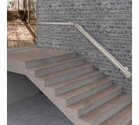 Maniglia in acciaio inox 30 cm - 600 cm - antiscivolo - supporto da parete per esterni - ringhiera per scale - barra di sicurezza durevole - aiuto per la sicurezza del bagno e delle scale (dimensioni
