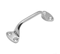 Maniglia in acciaio inox 316 lucido per la sicurezza della barca | Lunghezza compatta 148 mm, distanza tra i fori di 28,8 mm, si adatta perfettamente alle piastre di poppa