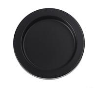 Maniglia in lega di alluminio per porte scorrevoli in vetro, design moderno per cucine e armadi, senza attrezzi (nero, 9 mm)