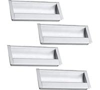 Maniglia incassata, Maniglia incassata, Maniglie for porte nascoste, Maniglia for mobili incassata Maniglie for mobili Maniglie for porte scorrevoli a scomparsa incorporate, con viti (Distanza fori 96