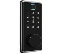 maniglia intelligente Serratura a catenaccio con ingresso senza chiave, Bluetooth, impronta digitale biometrica, password tramite tastiera, app TTlock, scheda IC, meccanica