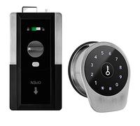 maniglia intelligente Serratura biometrica for porta, serratura di accesso senza chiave 5 in 1 con impronta digitale, codice, scheda IC, chiavi meccaniche, blocco automatico telecomando tramite app