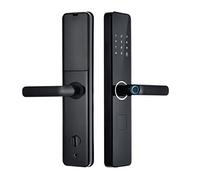 maniglia intelligente Serratura intelligente con tastiera touch wake, serratura antifurto impronta digitale e maniglia della porta, sblocco del campanello integrazione biometrica