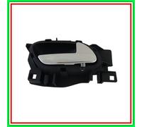 Maniglia Interna Anteriore Destra Con Leva Cromata-Mostrina Nera Peugeot 2008-(A