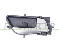 MANIGLIA INTERNA ANTERIORE/POSTERIORE DESTRA-CON LEVA ARGENTO-MOSTRINA-NERA I20