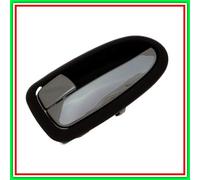 Prasco Maniglia interna portiera Hyundai Matrix 2001-2005 Sx – leva cromata, mostrina nera HN7158606
