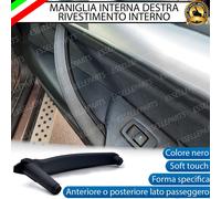 MANIGLIA INTERNA BMW X5 E70 X6 E71 ANTERIORE O POSTERIORE LATO PASSEGGERO NERO